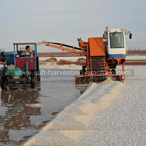 salt collecting machine