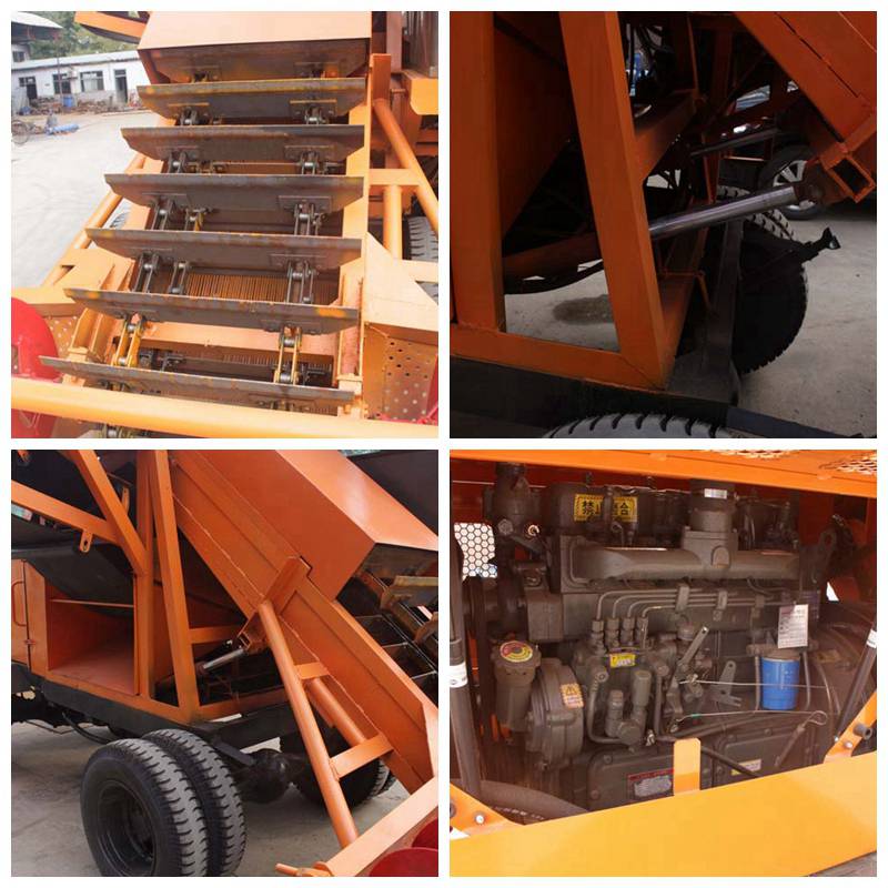 structure of salt harvester machine