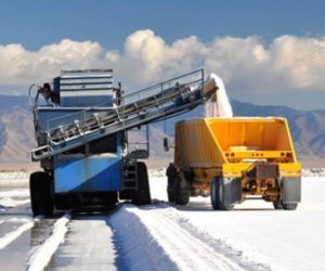 salt harvester machine