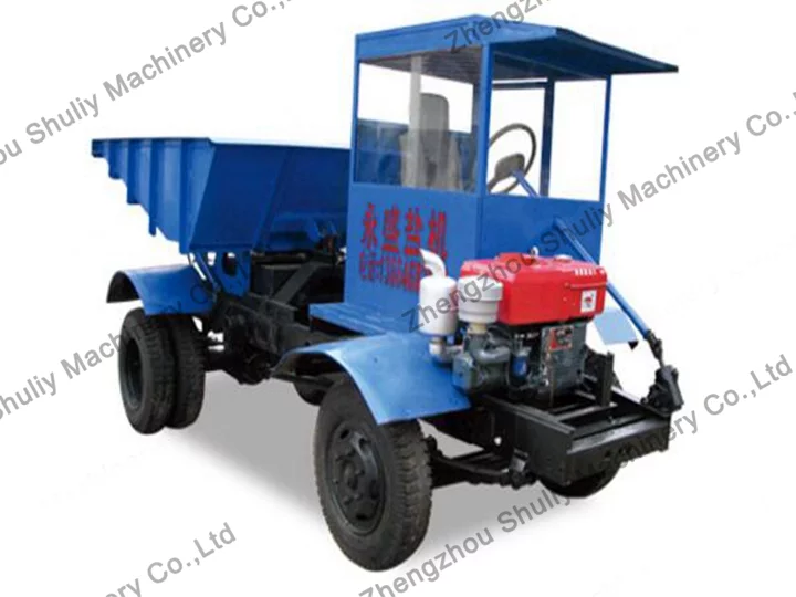 Salt transport truck