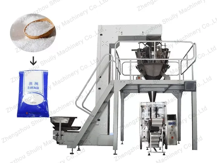 Máquina de embalagem de saco de sal