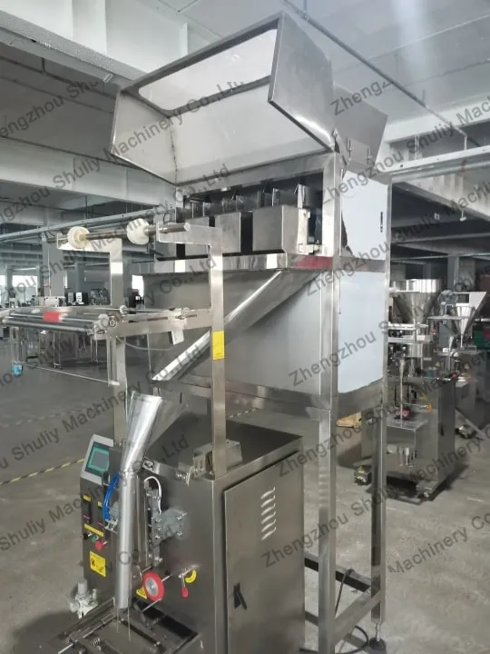 Salt packaging machine